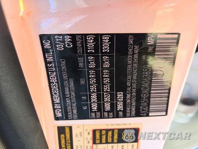 Zdjęcie 13 z 13 samochodu: 2012 MERCEDES-BENZ ML 350 4MATIC VIN:4JGDA5HBXCA063859 - miniatura