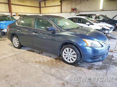 Czwarte zdjęcie samochodu z boku: 2013 NISSAN SENTRA S VIN:3N1AB7APXDL709470 - miniatura