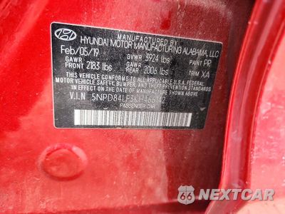 Zdjęcie 12 z 12 samochodu: 2019 HYUNDAI ELANTRA VALUE EDITION VIN:5NPD84LF3KH466142 - miniatura