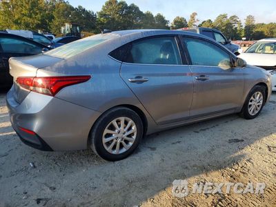 Trzecie zdjęcie samochodu z tyłu: 2021 HYUNDAI ACCENT SEL VIN:3KPC24A62ME134250 - miniatura