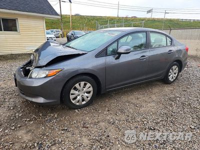 2012 HONDA CIVIC LX 19XFB2F5XCE079952 - główne zdjęcie licytacji z USA - miniatura