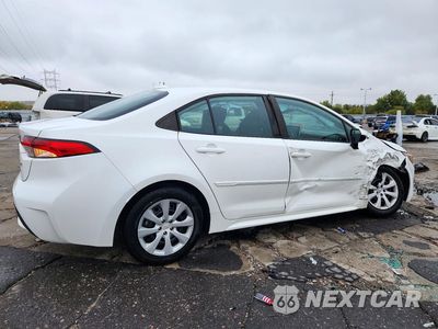 Trzecie zdjęcie samochodu z tyłu: 2021 TOYOTA COROLLA LE VIN:5YFEPMAE2MP179687 - miniatura
