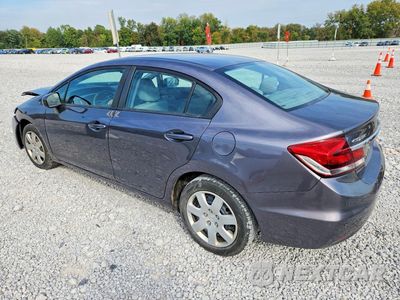 Drugie zdjęcie samochodu z przodu: 2015 HONDA CIVIC LX VIN:19XFB2F5XFE091524 - miniatura