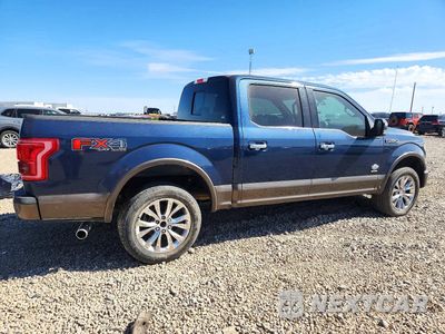 Trzecie zdjęcie samochodu z tyłu: 2017 FORD F150 SUPERCREW VIN:1FTEW1EG6HFB21088 - miniatura