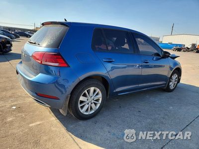 Trzecie zdjęcie samochodu z tyłu: 2019 VOLKSWAGEN GOLF S VIN:3VWG57AU0KM025892 - miniatura