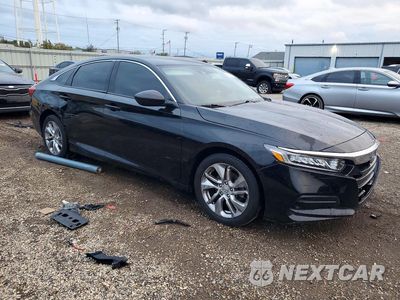 Czwarte zdjęcie samochodu z boku: 2019 HONDA ACCORD LX VIN:1HGCV1F12KA009690 - miniatura
