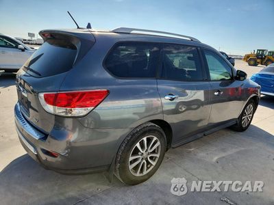 Trzecie zdjęcie samochodu z tyłu: 2015 NISSAN PATHFINDER SV VIN:5N1AR2MN0FC715780 - miniatura