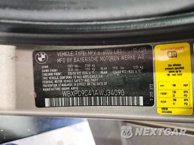 Zdjęcie 13 z 13 samochodu: 2010 BMW X3 XDRIVE30I VIN:WBXPC9C41AWJ34090 - miniatura
