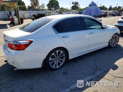 Trzecie zdjęcie samochodu z tyłu: 2015 HONDA ACCORD SPORT VIN:1HGCR2F53FA247177 - miniatura