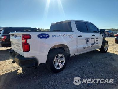 Trzecie zdjęcie samochodu z tyłu: 2022 CHEVROLET SILVERADO LTD C1500 VIN:1GCPWAED2NZ233721 - miniatura