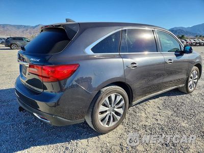Trzecie zdjęcie samochodu z tyłu: 2014 ACURA MDX TECHNOLOGY VIN:5FRYD3H43EB008312 - miniatura