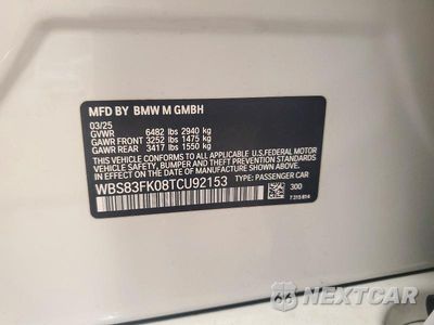 Zdjęcie 12 z 12 samochodu: 2026 BMW M5 VIN:WBS83FK08TCU92153 - miniatura