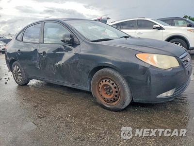 Czwarte zdjęcie samochodu z boku: 2009 HYUNDAI ELANTRA GLS VIN:KMHDU46D19U673307 - miniatura