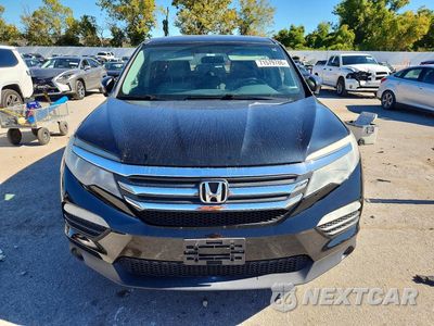 Piąte zdjęcie samochodu w środku: 2016 HONDA PILOT LX VIN:5FNYF6H10GB043895 - miniatura