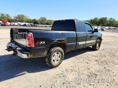 Trzecie zdjęcie samochodu z tyłu: 2003 CHEVROLET SILVERADO K1500 VIN:2GCEK19T231350564 - miniatura