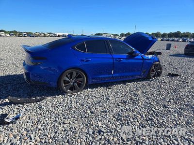 Trzecie zdjęcie samochodu z tyłu: 2022 GENESIS G70 3.3T STANDARD VIN:KMTG54TE9NU097456 - miniatura