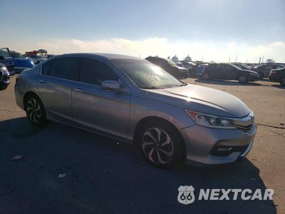 Czwarte zdjęcie samochodu z boku: 2017 HONDA ACCORD EXL VIN:1HGCR3F80HA027787 - miniatura