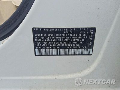 Zdjęcie 12 z 12 samochodu: 2014 VOLKSWAGEN JETTA TDI VIN:3VWLL7AJ5EM332294 - miniatura