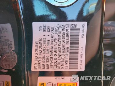 Zdjęcie 12 z 12 samochodu: 2024 HONDA CIVIC EX VIN:2HGFE1F74RH322799 - miniatura