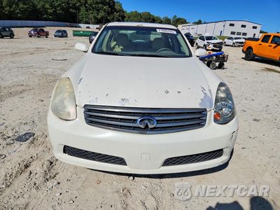 Piąte zdjęcie samochodu w środku: 2006 INFINITI G35 BASE VIN:JNKCV51E06M514243 - miniatura