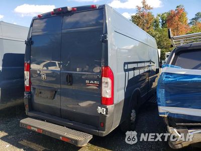 Trzecie zdjęcie samochodu z tyłu: 2020 RAM PROMASTER 3500 VF DELIVERY VAN VIN:3C6URVJG3LE144192 - miniatura