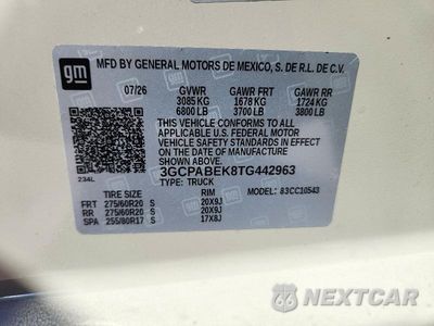 Zdjęcie 13 z 13 samochodu: 2026 CHEVROLET SILVERADO C1500 CUSTOM VIN:3GCPABEK8TG442963 - miniatura