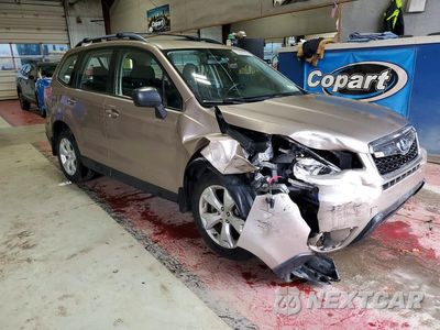Czwarte zdjęcie samochodu z boku: 2015 SUBARU FORESTER 2.5I VIN:JF2SJABC8FH445939 - miniatura