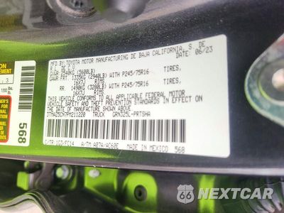 Zdjęcie 12 z 12 samochodu: 2023 TOYOTA TACOMA SR5 V6 VIN:3TMAZ5CN7PM211220 - miniatura