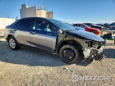Czwarte zdjęcie samochodu z boku: 2017 TOYOTA COROLLA L VIN:5YFBURHE3HP645471 - miniatura