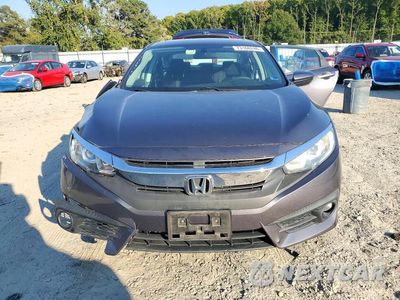 Piąte zdjęcie samochodu w środku: 2017 HONDA CIVIC EX VIN:19XFC1F35HE202599 - miniatura