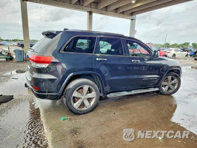 Trzecie zdjęcie samochodu z tyłu: 2014 JEEP GRAND CHEROKEE OVERLAND VIN:1C4RJECT9EC256019 - miniatura
