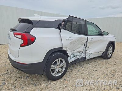 Trzecie zdjęcie samochodu z tyłu: 2024 GMC TERRAIN SLE VIN:3GKALMEG1RL395948 - miniatura