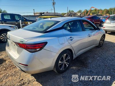 Trzecie zdjęcie samochodu z tyłu: 2022 NISSAN SENTRA SV VIN:3N1AB8CV2NY222947 - miniatura