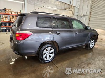 Trzecie zdjęcie samochodu z tyłu: 2010 TOYOTA HIGHLANDER BASE VIN:5TDZA3EH7AS003853 - miniatura