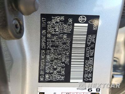 Zdjęcie 12 z 12 samochodu: 2018 TOYOTA CAMRY SE VIN:JTNB11HK5J3049451 - miniatura