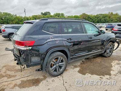 Trzecie zdjęcie samochodu z tyłu: 2021 VOLKSWAGEN ATLAS SE VIN:1V2PR2CA4MC523433 - miniatura