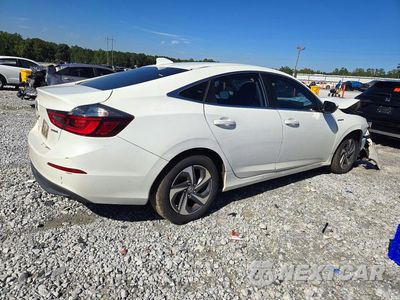 Trzecie zdjęcie samochodu z tyłu: 2019 HONDA INSIGHT LX VIN:19XZE4F10KE002292 - miniatura