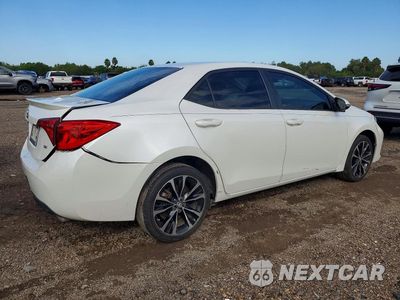 Trzecie zdjęcie samochodu z tyłu: 2017 TOYOTA COROLLA SE VIN:5YFBURHE4HP650694 - miniatura
