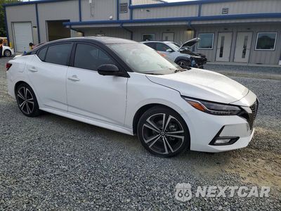 Czwarte zdjęcie samochodu z boku: 2022 NISSAN SENTRA SR VIN:3N1AB8DV6NY277660 - miniatura