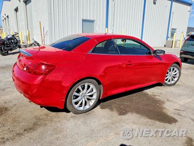 Trzecie zdjęcie samochodu z tyłu: 2013 INFINITI G37 CONVERTIBLE BASE VIN:JN1CV6FE6DM771617 - miniatura