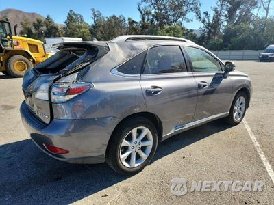 Trzecie zdjęcie samochodu z tyłu: 2012 LEXUS RX 350 VIN:2T2ZK1BA1CC073283 - miniatura