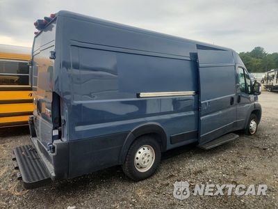 Trzecie zdjęcie samochodu z tyłu: 2021 RAM PROMASTER 3500 DELIVERY VAN VIN:3C6MRVJG2ME544987 - miniatura