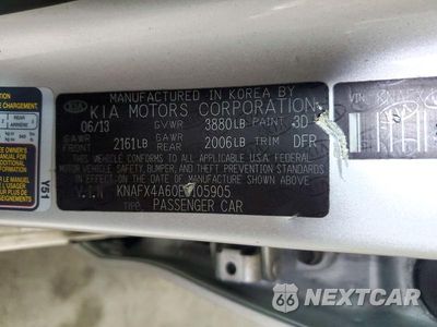 Zdjęcie 12 z 12 samochodu: 2014 KIA FORTE LX VIN:KNAFX4A60E5105905 - miniatura