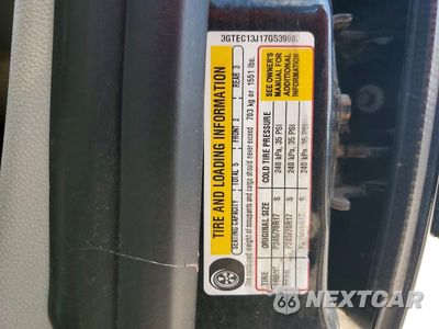 Zdjęcie 12 z 12 samochodu: 2007 GMC NEW SIERRA C1500 VIN:3GTEC13J17G539983 - miniatura