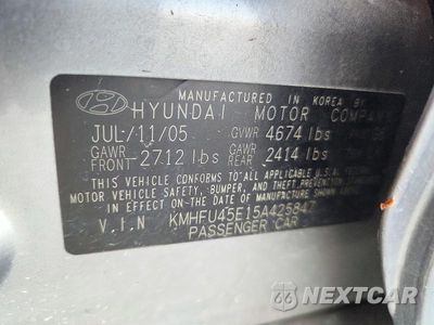 Zdjęcie 12 z 12 samochodu: 2005 HYUNDAI XG 350 VIN:KMHFU45E15A425847 - miniatura