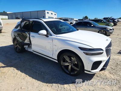 Czwarte zdjęcie samochodu z boku: 2022 GENESIS GV70 3.5T SPORT VIN:KMUMCDTC9NU031508 - miniatura