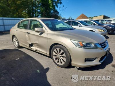 Czwarte zdjęcie samochodu z boku: 2013 HONDA ACCORD EX VIN:1HGCR2F79DA074554 - miniatura