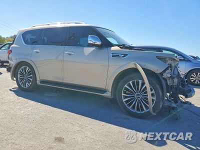 Czwarte zdjęcie samochodu z boku: 2021 INFINITI QX80 SENSORY VIN:JN8AZ2BE5M9271219 - miniatura