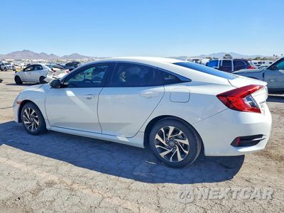 Drugie zdjęcie samochodu z przodu: 2018 HONDA CIVIC EX VIN:19XFC2F74JE004398 - miniatura