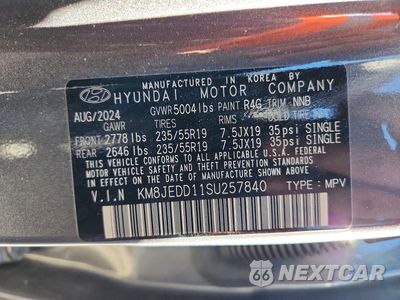 Zdjęcie 13 z 13 samochodu: 2025 HYUNDAI TUCSON LIMITED VIN:KM8JEDD11SU257840 - miniatura
